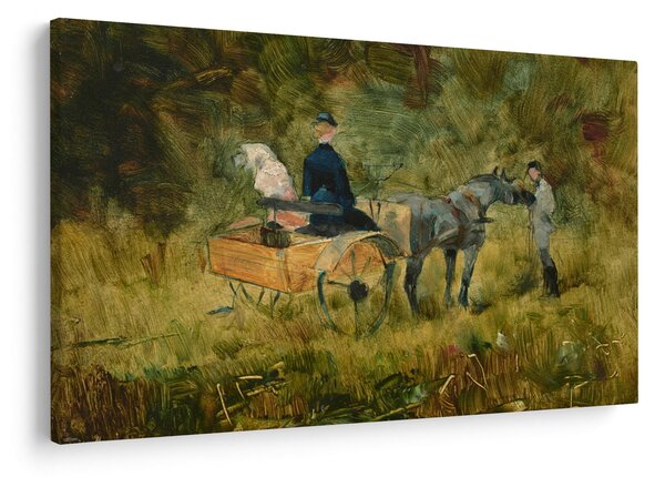 Slika - Henri de Toulouse-Lautrec, The Trap, reprodukcije (90x60 cm)