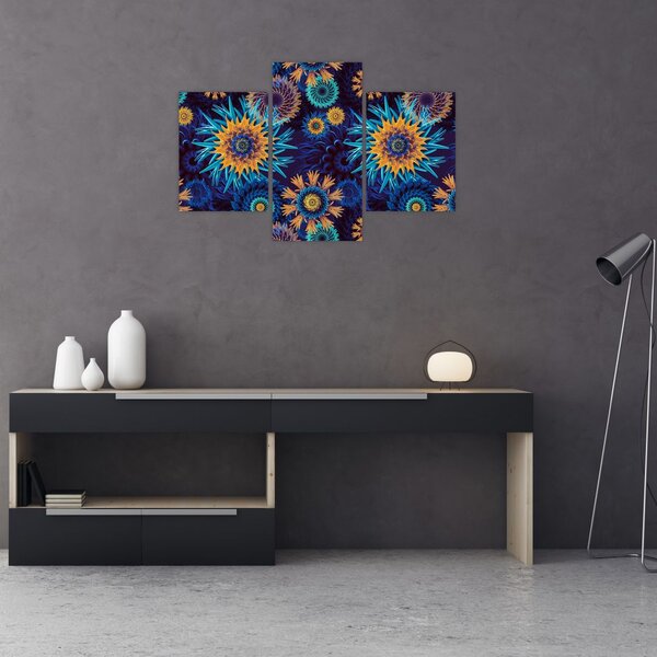 Slika - 3D rože (90x60 cm)