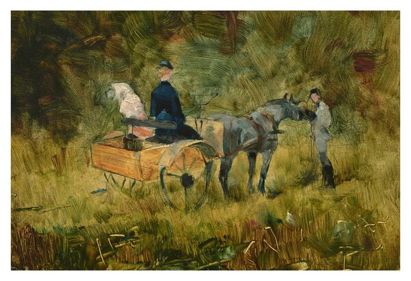 Slika - Henri de Toulouse-Lautrec, The Trap, reprodukcije (90x60 cm)