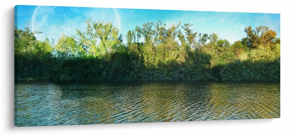Slika - jezero (120x50 cm)