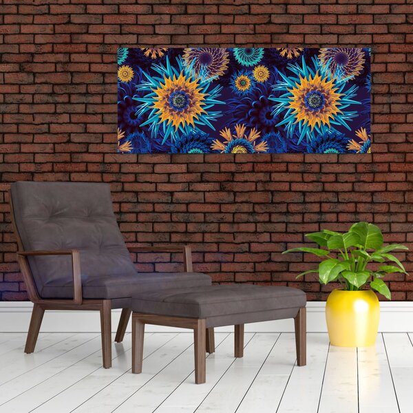 Slika - 3D rože (120x50 cm)