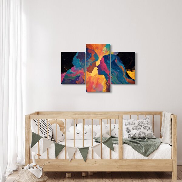 Slika - Kozmička ljubav (90x60 cm)