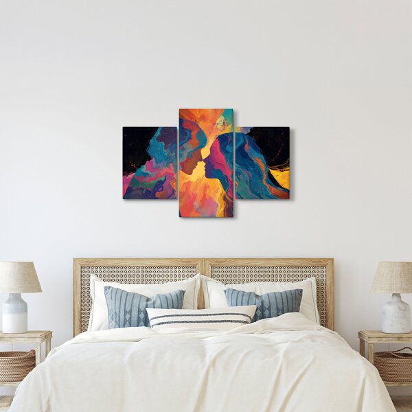Slika - Kozmička ljubav (90x60 cm)
