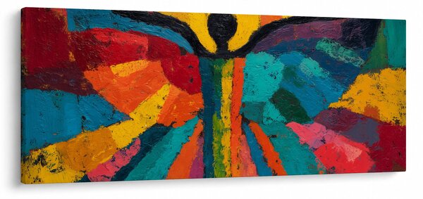 Slika - Oslikani anđeo (120x50 cm)