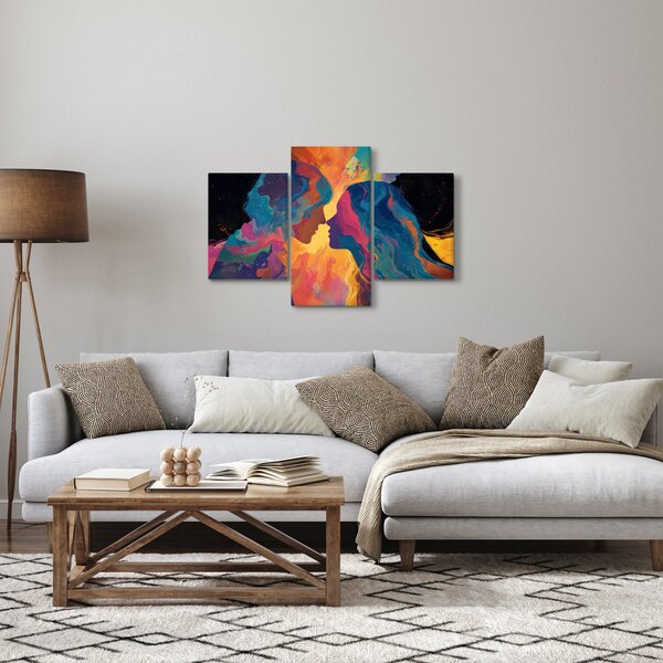 Slika - Kozmička ljubav (90x60 cm)