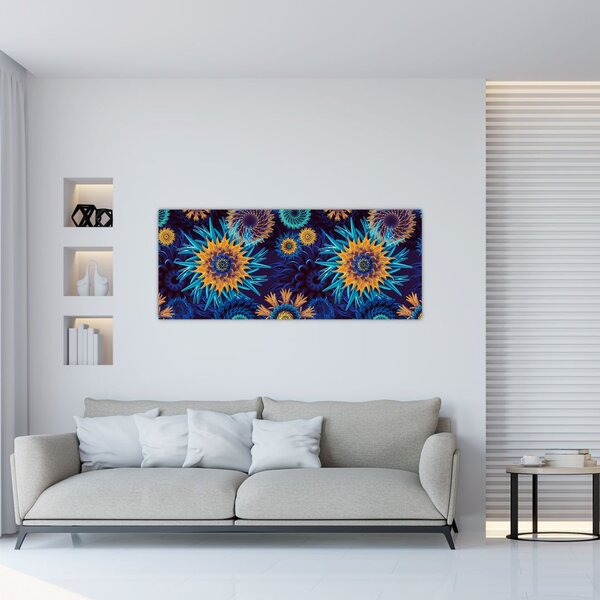 Slika - 3D rože (120x50 cm)