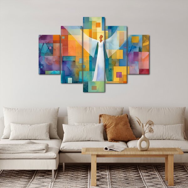 Slika - Geometrijski anđeo (150x105 cm)