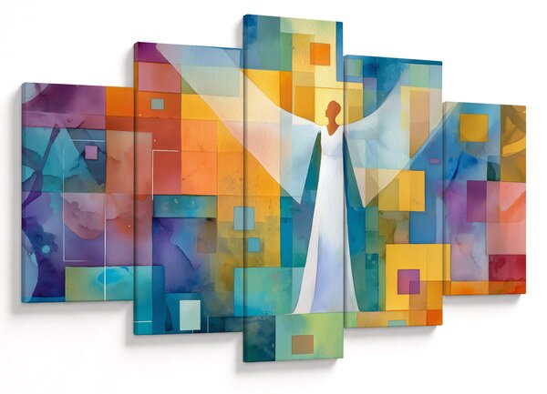 Slika - Geometrijski anđeo (150x105 cm)
