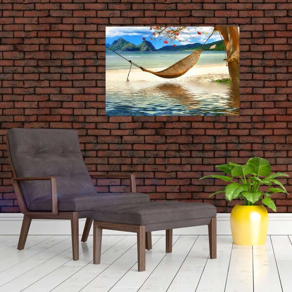 Slika - Sprostite se na plaži (90x60 cm)