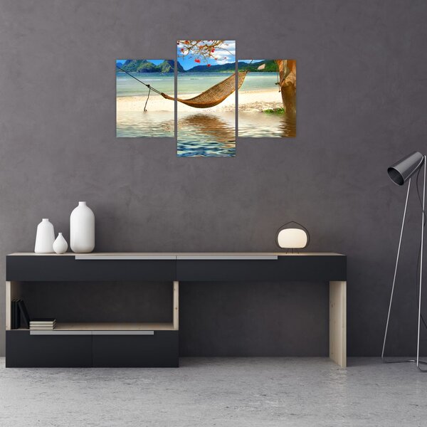 Slika - Sprostite se na plaži (90x60 cm)