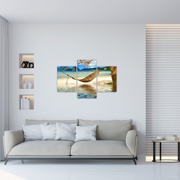 Slika - Sprostite se na plaži (90x60 cm)