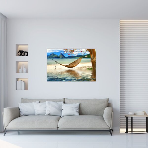 Slika - Sprostite se na plaži (90x60 cm)