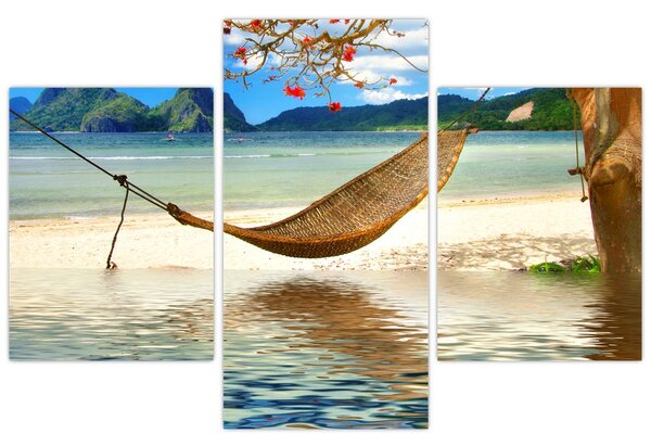 Slika - Sprostite se na plaži (90x60 cm)