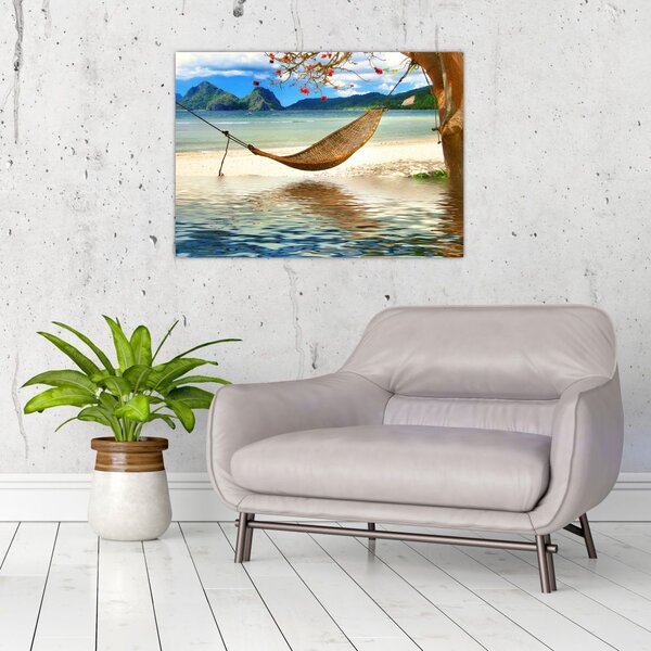 Slika - Sprostite se na plaži (70x50 cm)