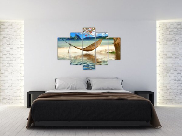 Slika - Sprostite se na plaži (150x105 cm)