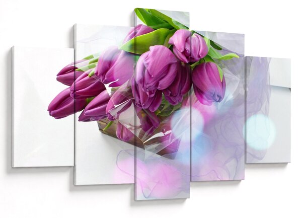 Slika - buket tulipana (150x105 cm)
