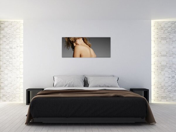 Slika ženske, ki se kopa (120x50 cm)
