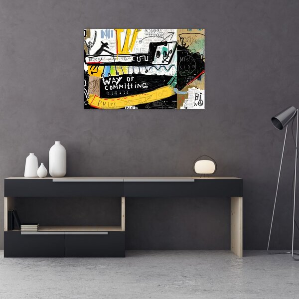 Slika - Grafiti (90x60 cm)