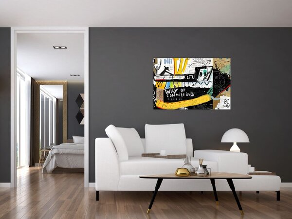 Slika - Grafiti (90x60 cm)