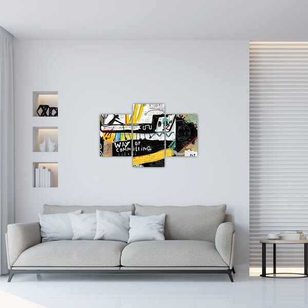 Slika - Grafiti (90x60 cm)