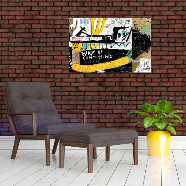 Slika - Grafiti (90x60 cm)