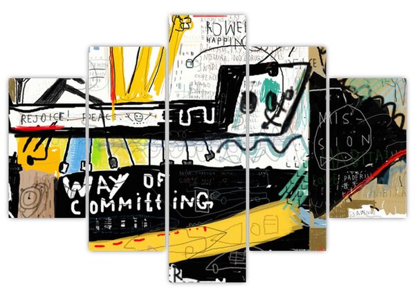 Slika - Grafiti (150x105 cm)