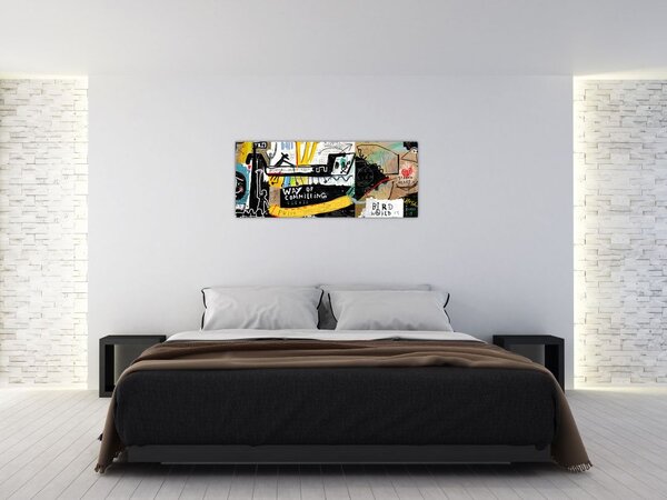 Slika - Grafiti (120x50 cm)