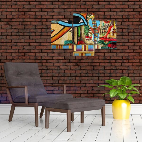 Slikanje z egipčanskimi motivi (90x60 cm)