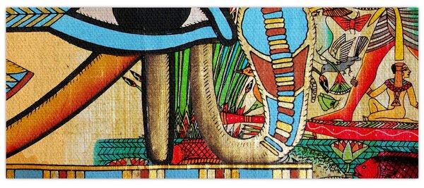 Slikanje z egipčanskimi motivi (120x50 cm)