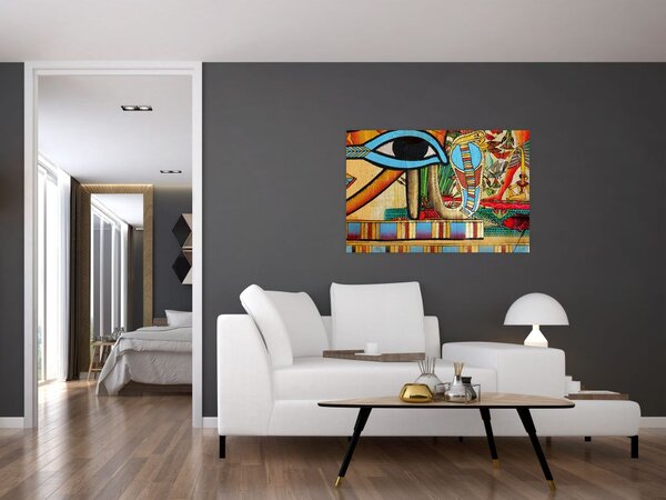 Slikanje z egipčanskimi motivi (90x60 cm)