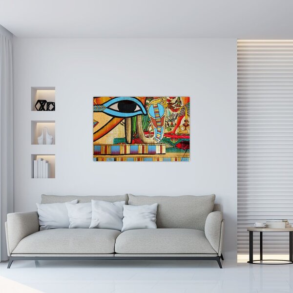 Slikanje z egipčanskimi motivi (90x60 cm)