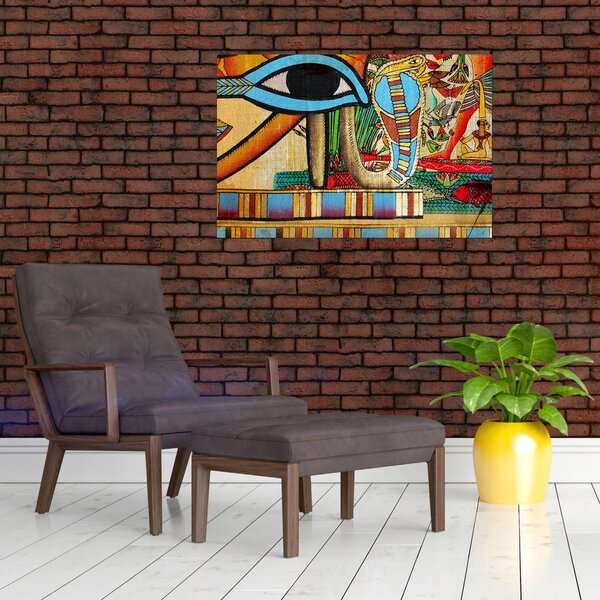 Slikanje z egipčanskimi motivi (90x60 cm)
