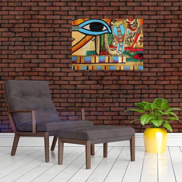 Slikanje z egipčanskimi motivi (70x50 cm)