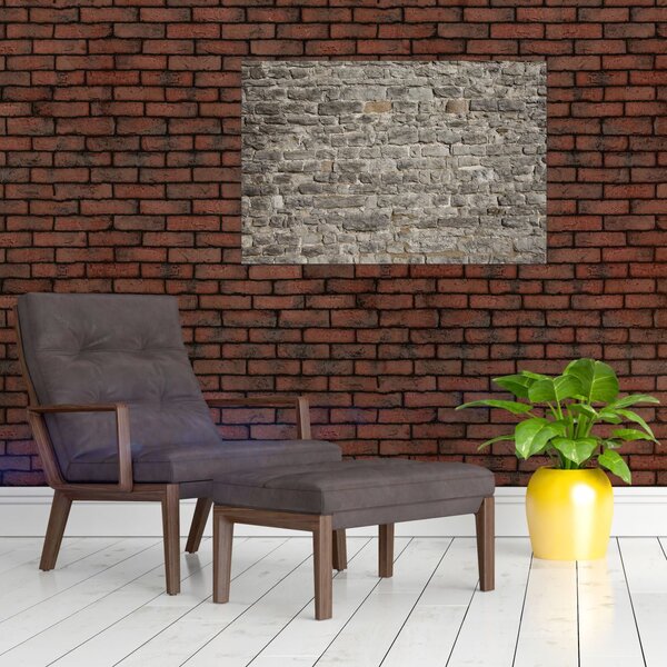 Slika opečne stene (90x60 cm)