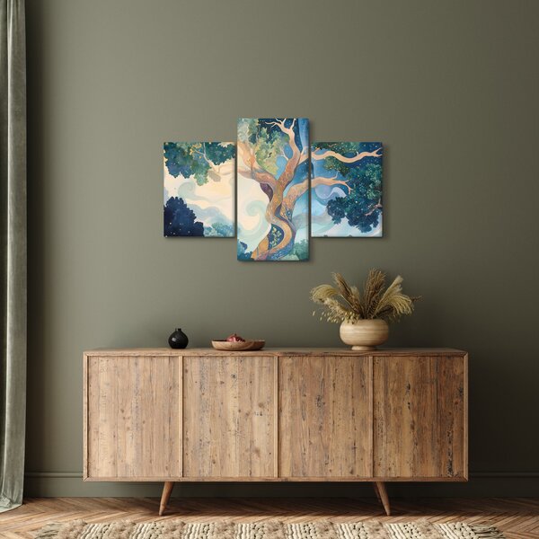Slika – Svemirsko drvo (90x60 cm)