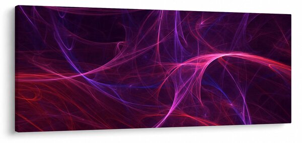 Apstraktna slika krivulja (120x50 cm)