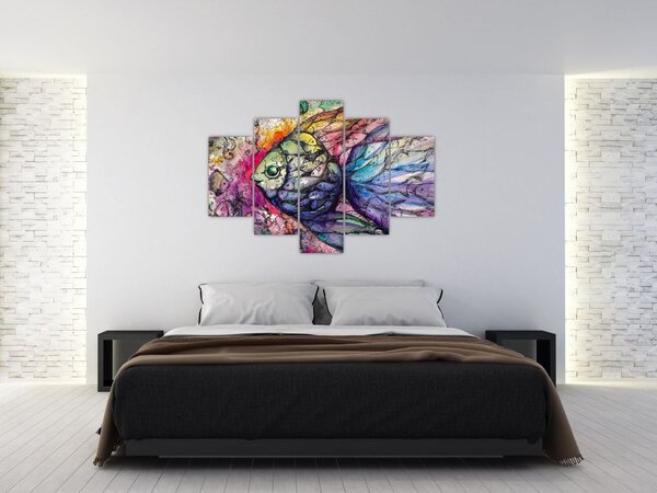 Slika - Pisane ribe (150x105 cm)