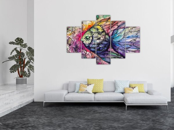 Slika - Pisane ribe (150x105 cm)