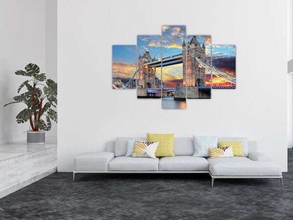 Slika - Tower Bridge, London, Anglija (150x105 cm)