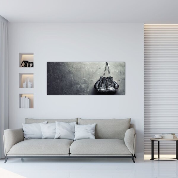 Slika boksarskih rokavic (120x50 cm)
