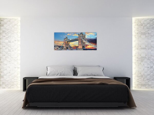 Slika - Tower Bridge, London, Anglija (120x50 cm)