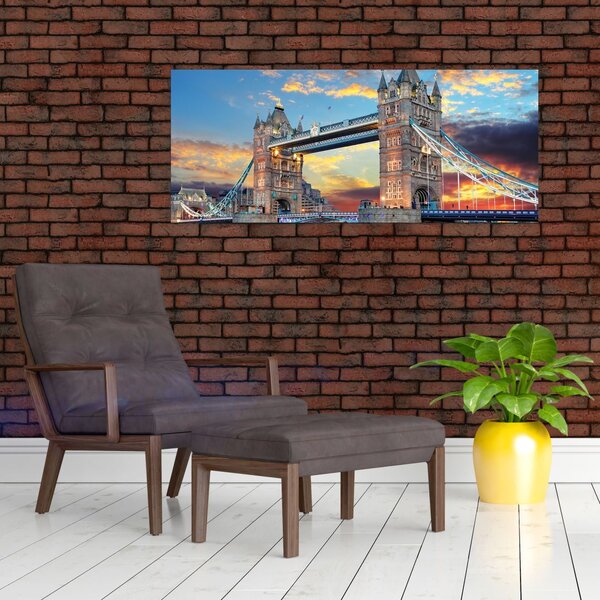 Slika - Tower Bridge, London, Anglija (120x50 cm)