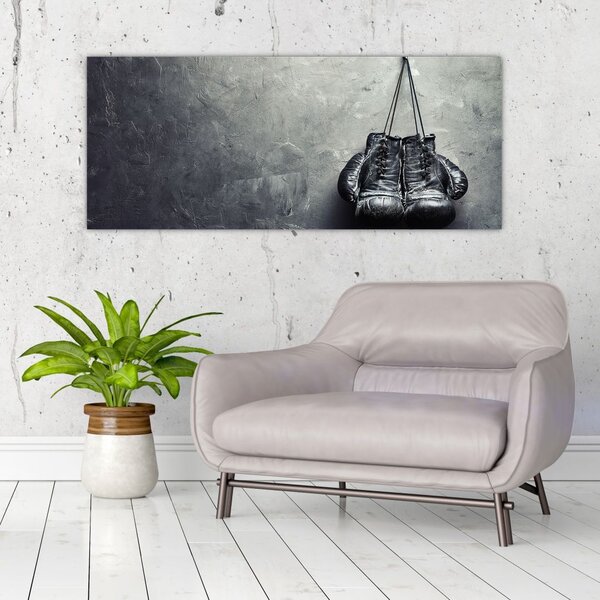 Slika boksarskih rokavic (120x50 cm)