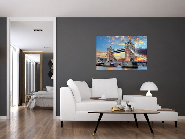 Slika - Tower Bridge, London, Anglija (90x60 cm)