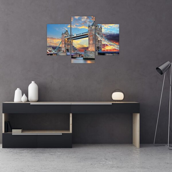 Slika - Tower Bridge, London, Anglija (90x60 cm)