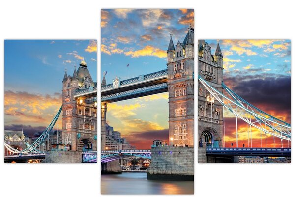 Slika - Tower Bridge, London, Anglija (90x60 cm)