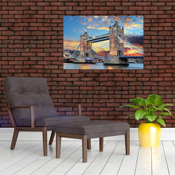 Slika - Tower Bridge, London, Anglija (90x60 cm)