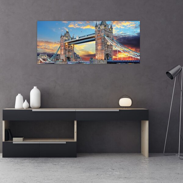 Slika - Tower Bridge, London, Anglija (120x50 cm)