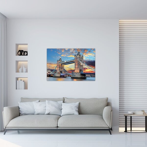 Slika - Tower Bridge, London, Anglija (90x60 cm)
