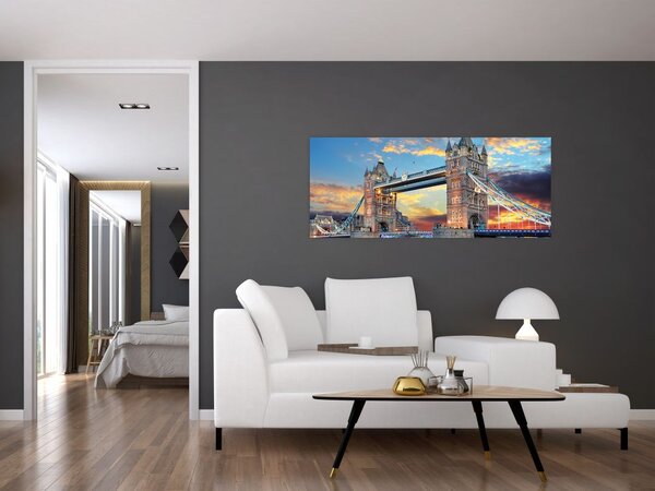 Slika - Tower Bridge, London, Anglija (120x50 cm)